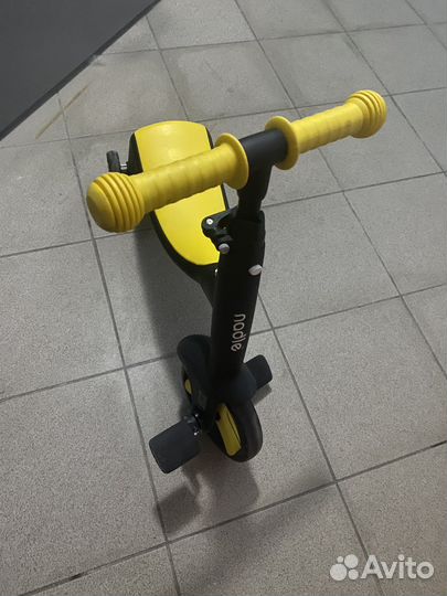 Самокат- беговел nadle детский 2в1