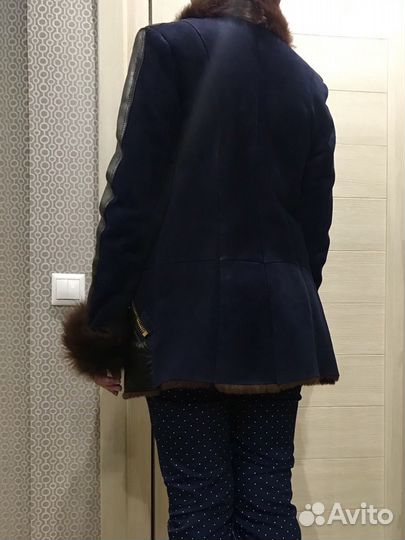 Натуральная новая дубленка