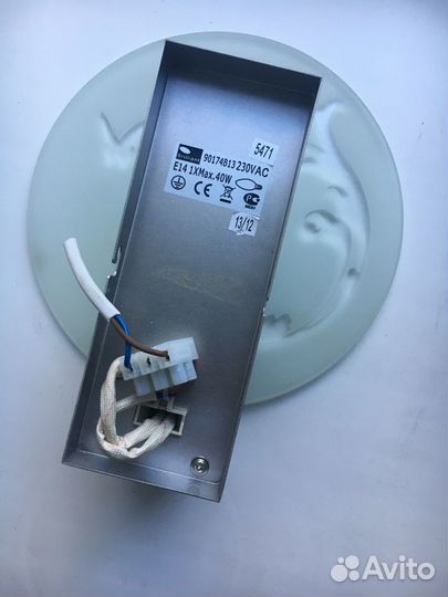 Бра настенный E27 1x40W новый