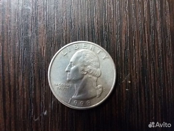 Quarter dollar перевёртыш