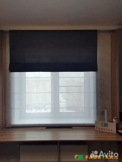 Римские жалюзи с установкой