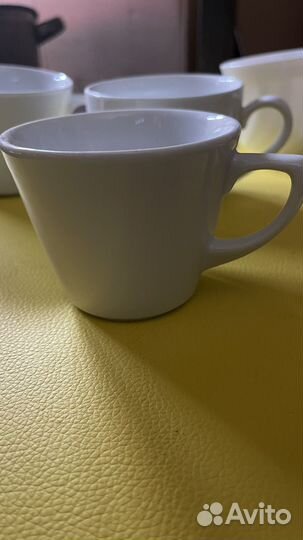 Кружки белые