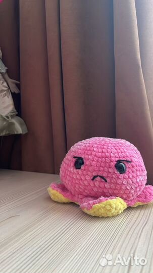 Осьминог перевертыш ручной работы