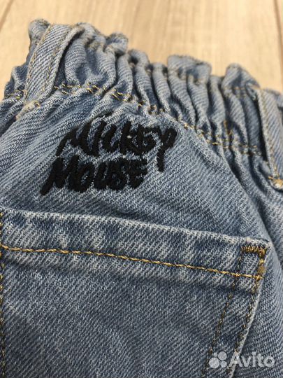 Джинсы для девочки 110/116