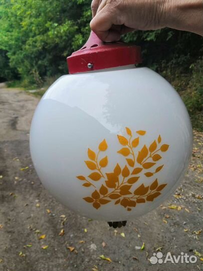 Плафон СССР стекло