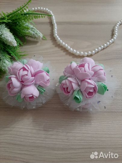 Резинки для волос ручной работы