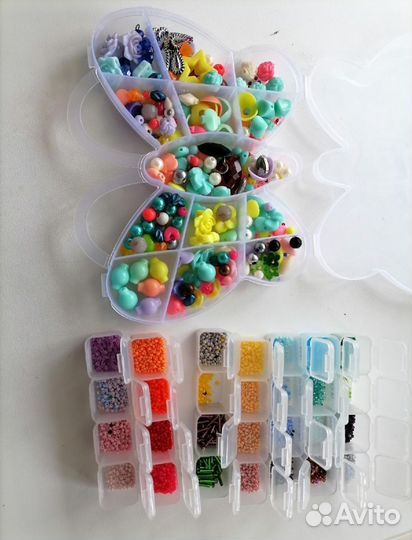Набор для рукоделия(бисер, паетки, бусины)