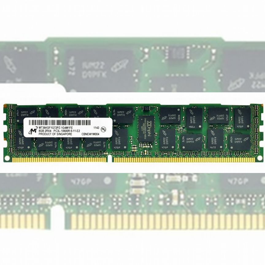 [MT36KSF1G72PZ-1G4M1] Оперативная Память Micron 8gb Mt36ksf1g72pz-1g4m1