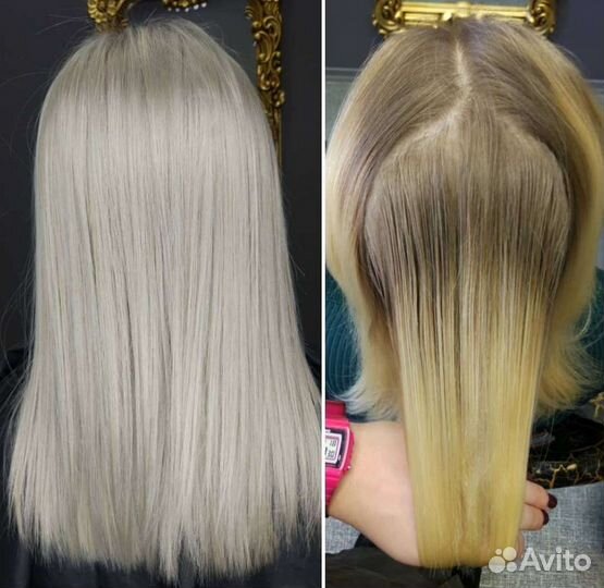 Стрижка и окрашивание волос