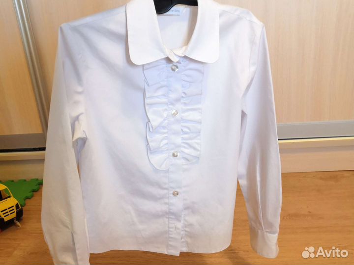 Школьная Блузка рубашка школа