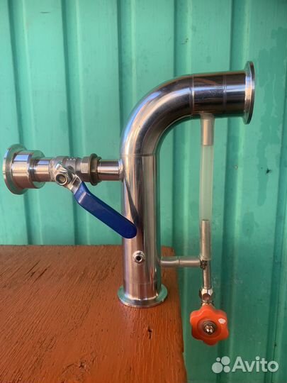 Узел отбора по пару 1.5 дюйма и отбора голов