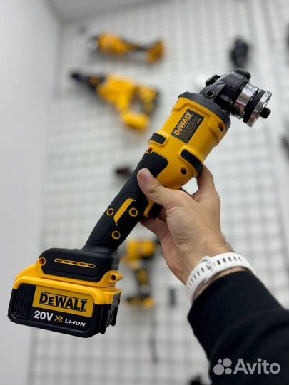 Ушм Dewalt DCG406NT 18V Бесщеточная шлифмашинка