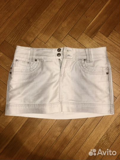 Юбка джинсовая в стиле y2k