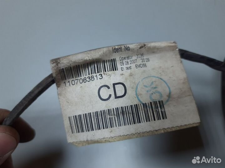 Проводка задней левой двери Ford Fiesta Fusion