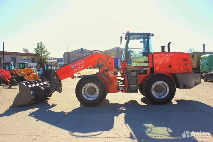 Телескопический погрузчик Redstar TL3500, 2023