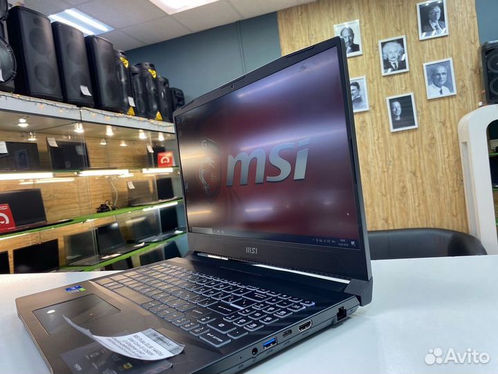 Монстр 2023г MSI GL66 I5-12500H/RTX3060/16/512