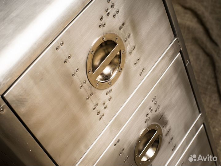 Тумба Silver Age 5 Drawer Aluminum