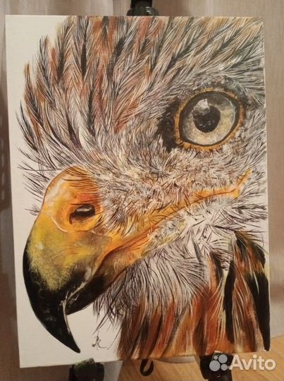 Картина маслом живопись акрилом