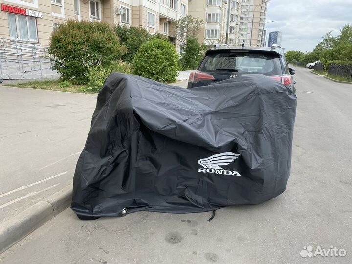 Чехол для мотоциклов Honda с задним кофром, 4XL