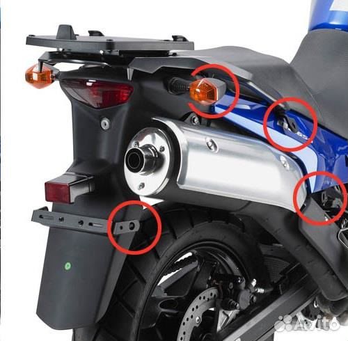 Крепления боковых кофров Kappa Monokey KLX532