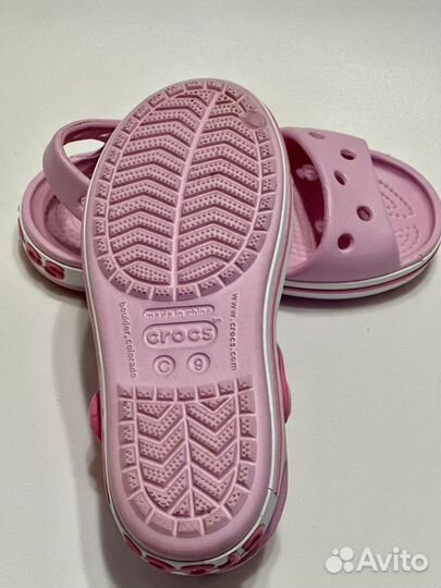 Сандали crocs c 9