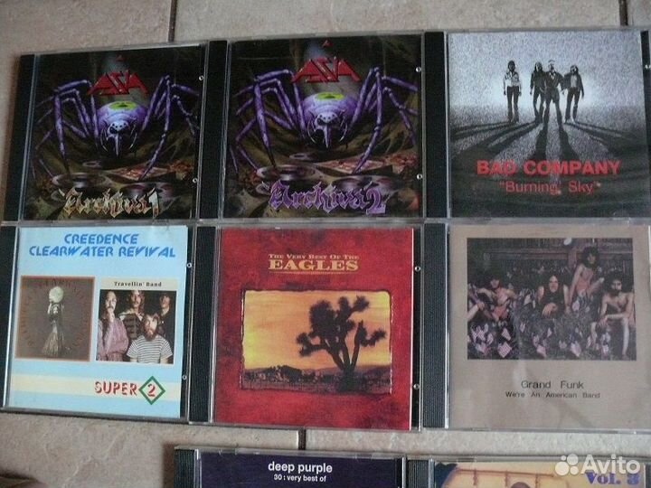 Рок музыка на CD дисках