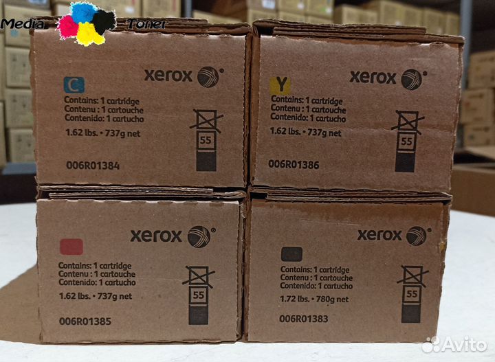 Тонер-картридж 006R01383 для Xerox 700/C75/J75 К