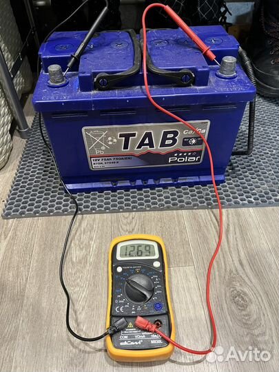 Б/у Аккумулятор TAB polar 75A/ч