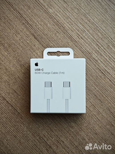 Кабель Apple USB-C Woven Charge Cable 1m 60w