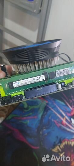 Продам комплект материнка+ проц + память +ssd