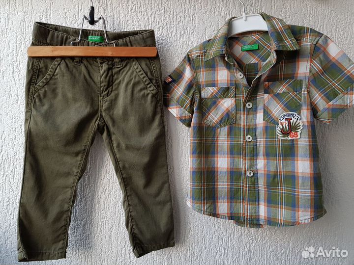 Детская рубашка benetton (1 Y) 82 см