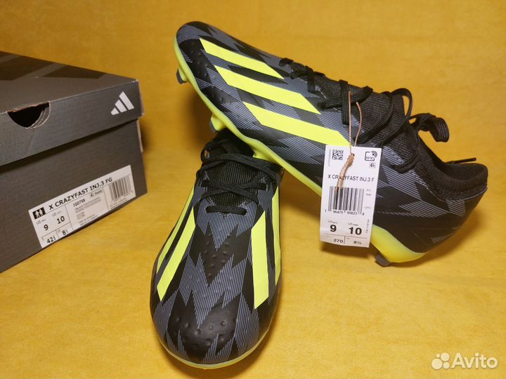 Бутсы adidas X Crazyfast Injection.3 FG (42, 43)