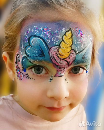 Аквагрим на праздник/Грим/Аквагрим 8 марта