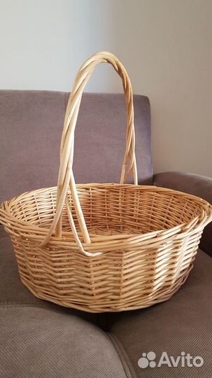Корзина плетеная