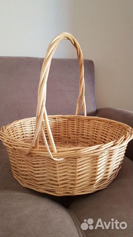 Корзина плетеная