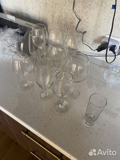 Стаканы, бокалы