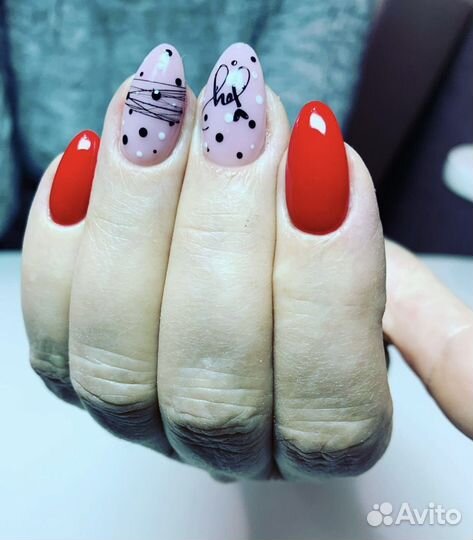 Маникюр педикюр на дому