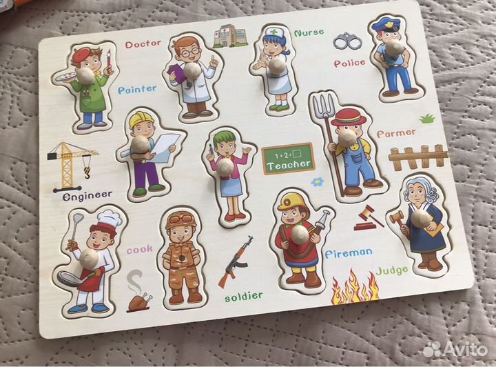 Развивающие игрушки пакетом