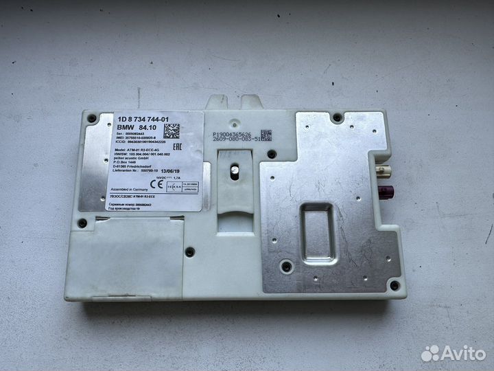 Блок телематики ATM BMW G30 G05 G01 G06 G20