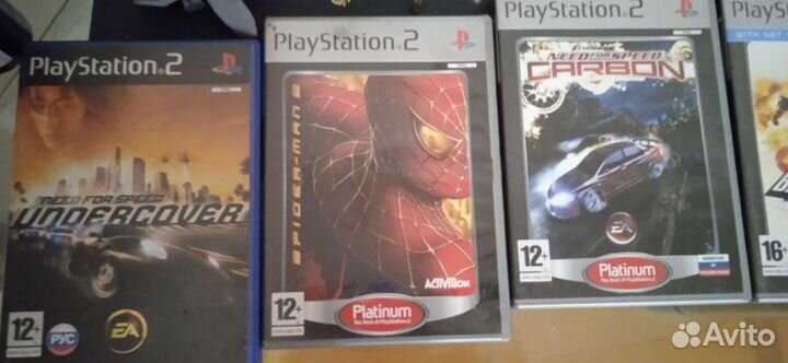 Игровые диски на ps2