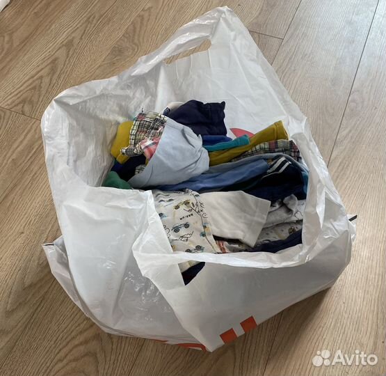 Пакет детских вещей 74-80