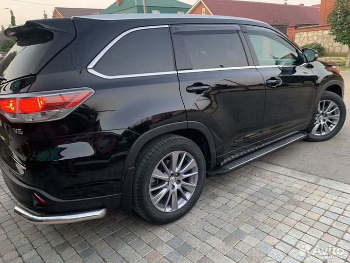 Защита бамперов Toyota Highlander