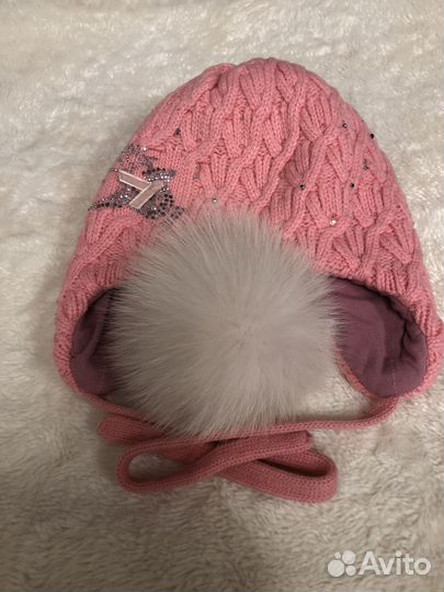 Зимняя шапка для девочки Tavitta