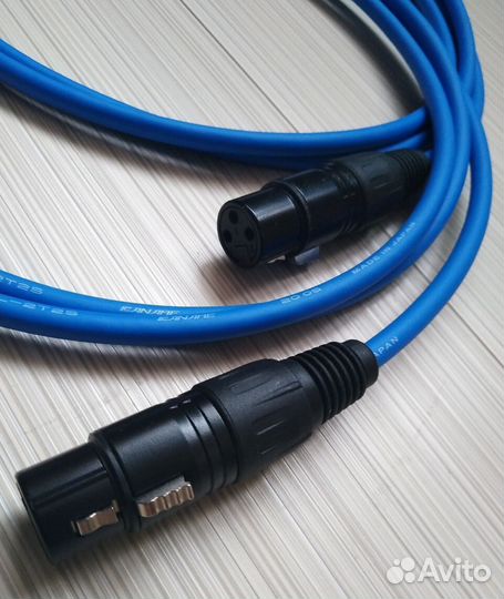 Кабели Балансная коммутация Canare XLR-XLR