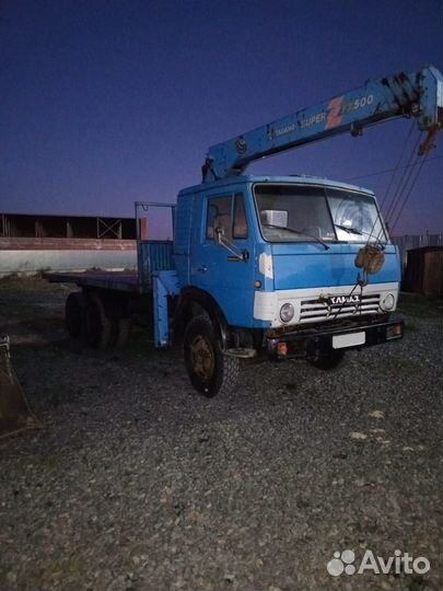 КамАЗ 53212 с КМУ, 1988