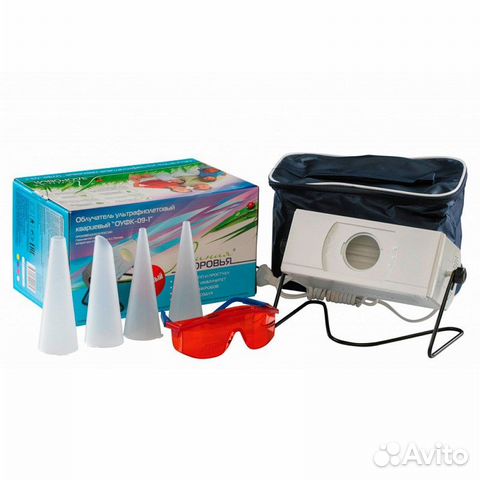 Облучатель ультрафиолетовый кварцевый оуфк-09-1