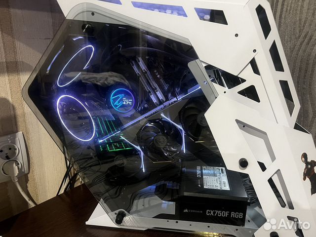 Корпус 1stplayer ZX7 White купить в Барнауле | Электроника | Авито