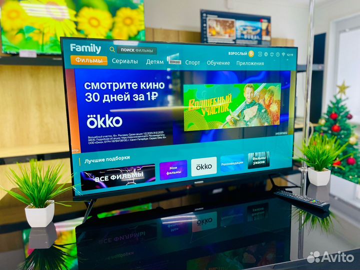 Телевизор Smart Tv 43 4k UHD Android TV Telefunken