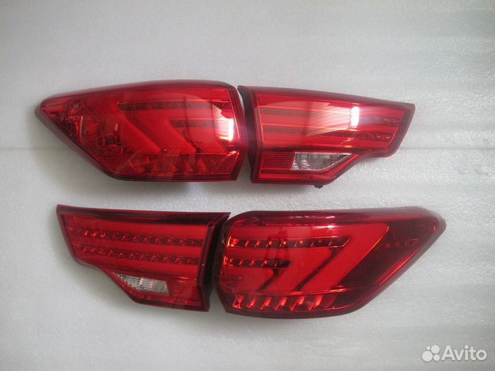 Highlander 2014+ Стоп-сигналы в стиле BMW W9GX6