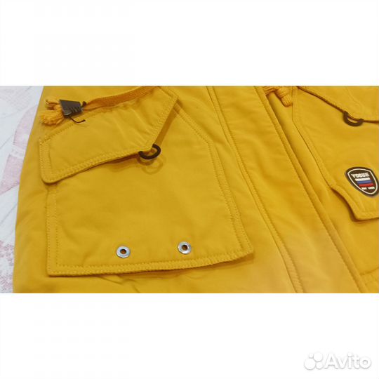 Куртка пуховик парка зимняя 46